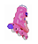 Patins Micro Skates Future Infantil Ajustável - Rosa Plum / 21 ao 32 - Imagem 5