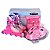 Patins Micro Future Infantil Ajustável Kit Combo / LED - Rosa Plum / 21 ao 32 - Imagem 1