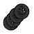 Rodas Para Patins Inline Alcedo One - 80mm Preta / 4 rodas - Imagem 3