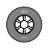 Rodas Para Patins Inline Alcedo One - 90mm Cinza / 4 rodas - Imagem 2