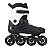 Patins Cosmo TC Preto/Branco - Base em Alumínio / Abec-9 - Imagem 1