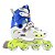 Patins inline Cosmo JOY MAX - infantil ajustável - Azul / 24 AO 36 - Imagem 2
