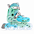 Patins Cosmo Joy Pro Infantil Ajustável Verde - Rodas Led - Imagem 1