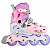 Patins Cosmo Joy Infantil Ajustável - Rosa - Imagem 1