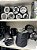 Roda Flying Eagle Speed SHR 90mm - 88A / preta - pack com 8 rodas - Imagem 2