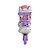 Patins Cosmo TG White/Purple - Base Rocker Abec-9 - Imagem 5