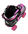 Patins Traxart Flash Quad Infantil - Rodas LED - 54mm / 28 AO 34 - Imagem 9