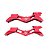 Base Flying Eagle SUPERSONIC 3x110mm - Vermelha - Imagem 1