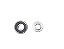 Rolamentos Flying Eagle Rolling with Wings PRO / preto (16 unidades) - Imagem 1