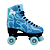 Patins Jolly Azul V3 - 58mm x 32mm ABEC-7 - Imagem 1