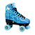 Patins Jolly Azul V3 - 58mm x 32mm ABEC-7 - Imagem 4