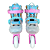 Patins Traxart Infantil Starlight Rosa Com Rodas Led -abec-9 - Imagem 7