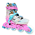 Patins Traxart Infantil Starlight Rosa Com Rodas Led -abec-9 - Imagem 9