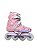 Patins Flying Eagle ECLIPSE rosa com base X7 F lilás - 34 - Imagem 1