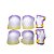 Patins Cosmo Candy Infantil Ajustável Rosa + Kit de Proteção - Imagem 3
