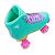 Patins Traxart Foxxy Verde - 58mm X 32mm Abec-5 - Imagem 3
