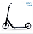 Patinete Groov City Branco – Rodas 200mm com Suspensão Dianteira - Imagem 1