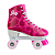 Patins Quad Traxart Jolly Pink V3 - 58mm X 32mm Abec-7 - Imagem 8