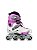 Patins Cosmo Branco com Lilás com base cinza - 39/40 - Imagem 1