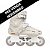 PRÉ-VENDA: Patins Flying Eagle F4+ / Sands - Imagem 1