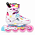 Patins FlyingEagle Nadia ND Ajustável - Rosa - Imagem 1