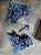 Mostruário: Patins infantil Traxart ajustável X-light azul sem rodas - Imagem 1