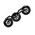 Base completa Flying Eagle X7 Preta 110mm - Imagem 1