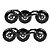 Base completa Flying Eagle X7 Preta 110mm - Imagem 2