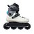 Patins Alcedo One 90 - Cinza/branco com liner Micro - Imagem 1