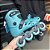 Patins MT3 com base 80mm - Verde Esmerald - Imagem 3