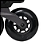 Roda Flying Eagle X7 - 90mm 88a / Preta - unidade - Imagem 1