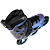 Patins Traxart New R3 Azul Holográfico - 110mm Abec-9 Cromo - Imagem 5