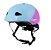 Capacete Intermediário Traxart RAINBOW PINK E AZUL GC-209 - Imagem 4