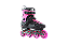PRÉ VENDA - Patins Flying Eagle BKB B6 Hero - Preto/Pink - Imagem 2