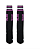 MEIA INLINE TRAXART LISTRA CINZA E ROSA DY-044 - Imagem 3