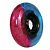RODAS GLITTER LED SPECIAL PINK E AZUL 80mm/85A - Imagem 3