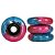 RODAS GLITTER LED SPECIAL PINK E AZUL 80mm/85A - Imagem 5
