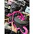 PATINS BKB B9 RANGER - PRETO custom rosa - Imagem 6