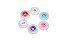 Rodas FlyingEagle LazerWheelz Ultra LED 88A SHR - Azul (4 Rodas) - Imagem 7