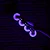 PRÉ-VENDA: RODA LED FLYINGEAGLE LAZERWHEELZ ULTRA - ROXA / UNIDADE: 72mm, 76mm ou 80mm - Imagem 2