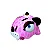 Pré-venda: Capacete Infantil FlyingEagle KT - Leopardo Rosa - Imagem 1