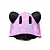 Pré-venda: Capacete Infantil FlyingEagle KT - Leopardo Rosa - Imagem 4