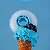 Pré-venda: Rodas Flying Eagle x Sweet Wheels ICE CREAM - 76 ou 80 / Azul - Imagem 2