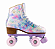 Patins Quad Wintersweet Sweet Pea / Semi-Novo (Usado 2x) - Tamanho 34 BR - Imagem 1