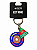 Chaveiro de Metal Micro Delta – Roda e Cone – Inline Freestyle World Championships - Imagem 1