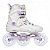 Pré-Venda Patins FlyingEagle Reaver X7 T 3x110mm - Branco e Lilás - Imagem 1