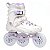 Pré-Venda Patins FlyingEagle Reaver X7 T 3x110mm - Branco e Lilás - Imagem 2