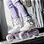 Pré-Venda Patins FlyingEagle Reaver X7 T 3x110mm - Branco e Lilás - Imagem 5