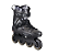 Pré-Venda Patins FlyingEagle Shadow X5F 4x80mm - Preto - Imagem 2