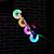 Pré-Venda Roda de Patins LED FlyingEagle 76mm 88A - Multicolor (4un) - Imagem 2